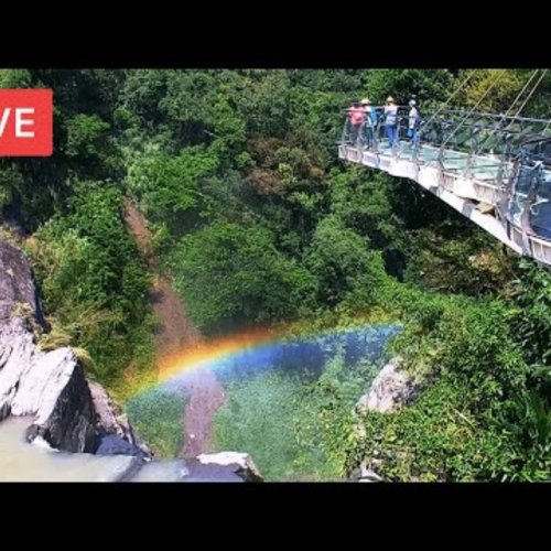 Xiao Wulai Skywalk Live HD Webcam, Taoyuan City, Taiwan