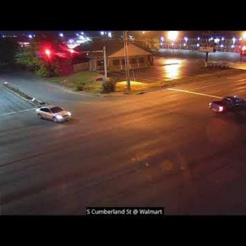 S Cumberland Street Traffic at Walmart