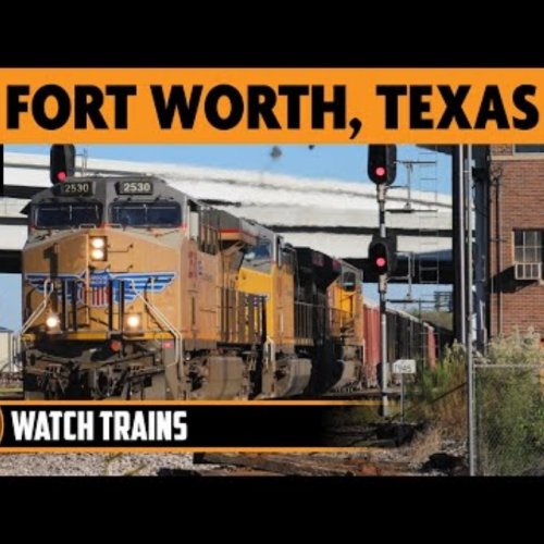 Experience The Live Action Of Fort Worth's Railroad Scene 🌎