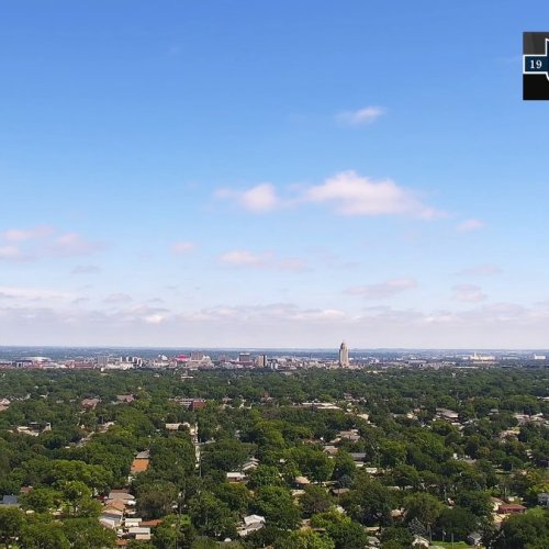 Lincoln, Nebraska Live View - Cityscape and Weather