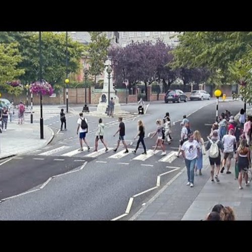 Abbey Road Crossing Live Webcam, London, UK