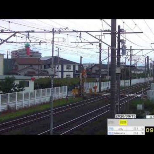 JR Chuo Main Line Live Camera: Fuefuki Station View