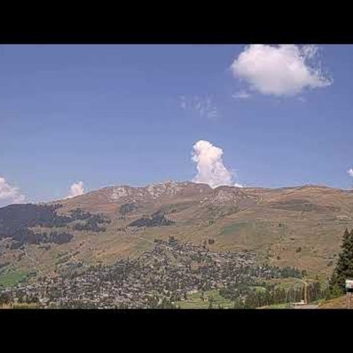 Verbier, Valais, Switzerland Live Webcam: Alpine Village & Mountain Views