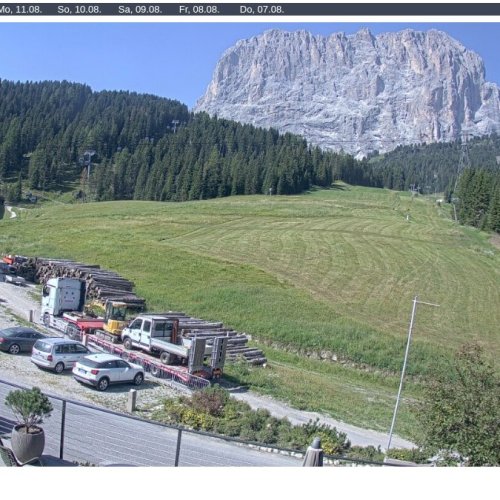 Plan De Gralba Webcam: Live Dolomites Val Gardena Views