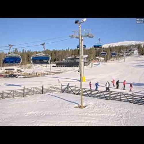 Levi Fell Ski Resort №3 in Sirkka, Finland: A Live Look at the Slopes