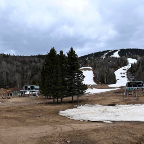 Mont Édouard Ski Resort Webcam - L'Anse-Saint-Jean, Canada