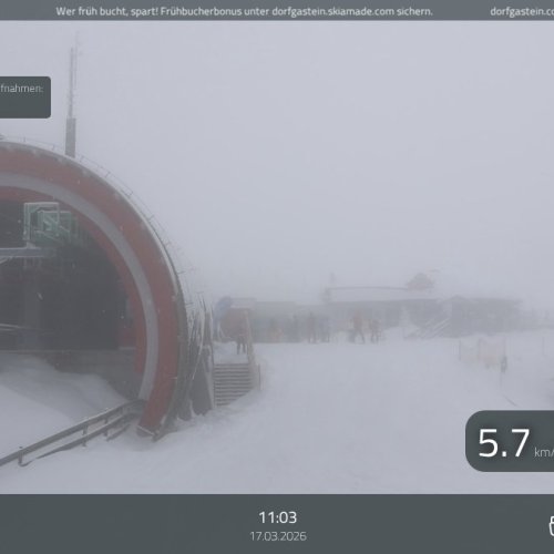 Dorfgastein Fulseck Live Webcam: Alpine Ski Resort Views