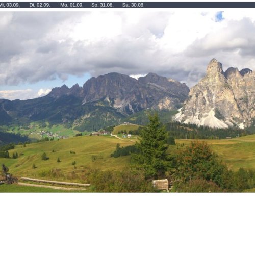 Alta Badia Live: Rifugio Bioch Webcam at 2055m