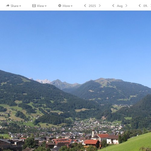 Schruns Tschagguns Live Webcam: Montafon Valley Alpine Views