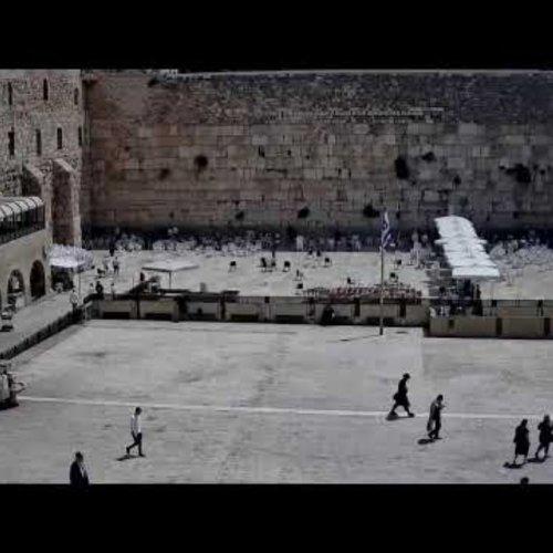 Western Wall Simcha Hall Live Webcam, Jerusalem