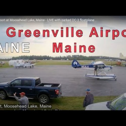 Greenville Municipal Airport Webcam, Moosehead Lake, Maine