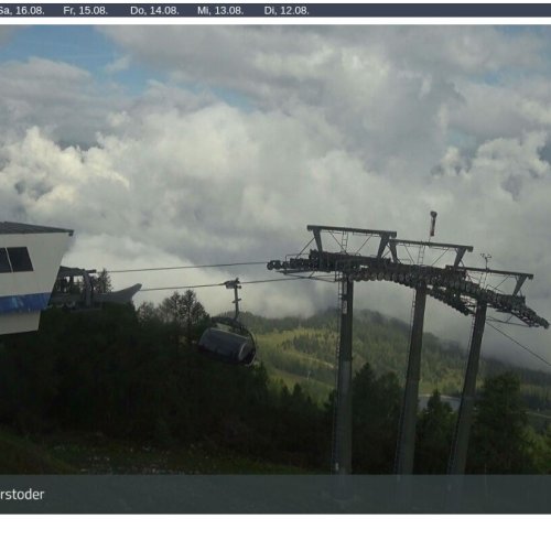 Höss-Express Bergstation Hinterstoder Live Webcam