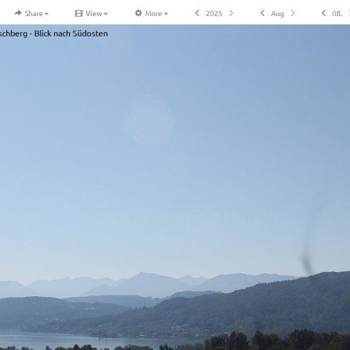Pörtschach am Wörthersee Live Webcam: Panoramic Lake & Mountain Views
