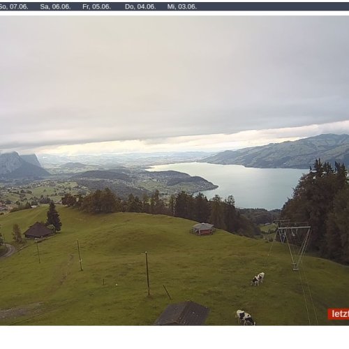 Ski Hut Aeschi Almend Live View, Aeschi, 860m