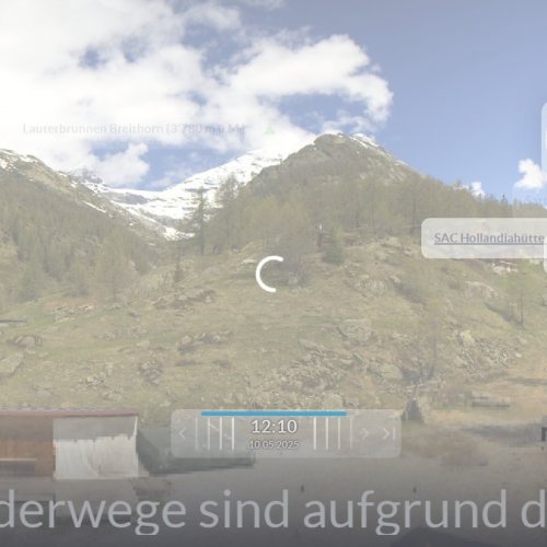 Blatten-Fafleralp Live Webcam: Alpine Views of Lötschental Valley
