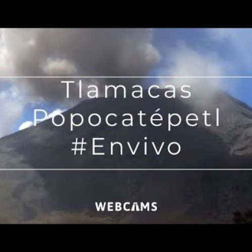 Popocatépetl Volcano Live Stream - Watch the Majestic Mexican Volcano 🌋