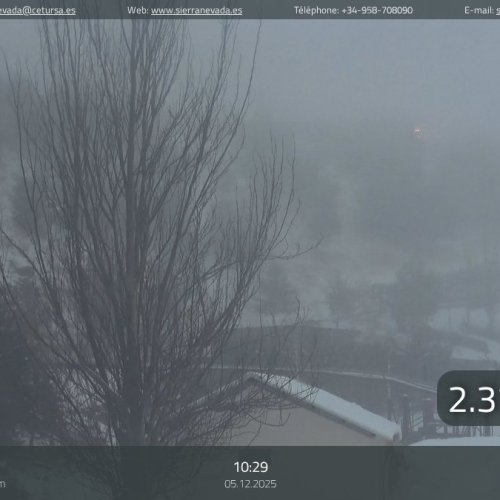 Live Sierra Nevada Mirlo Blanco Webcam: Mountain Views & Ski Resort Conditions