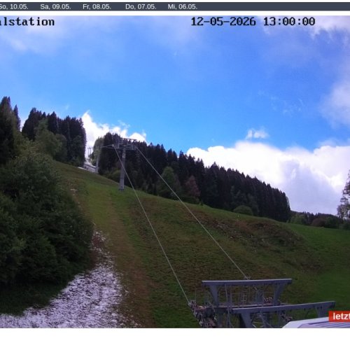 Live View from Ossi-Reichert-Bahn Talstation in Ofterschwang, Germany 🏔️