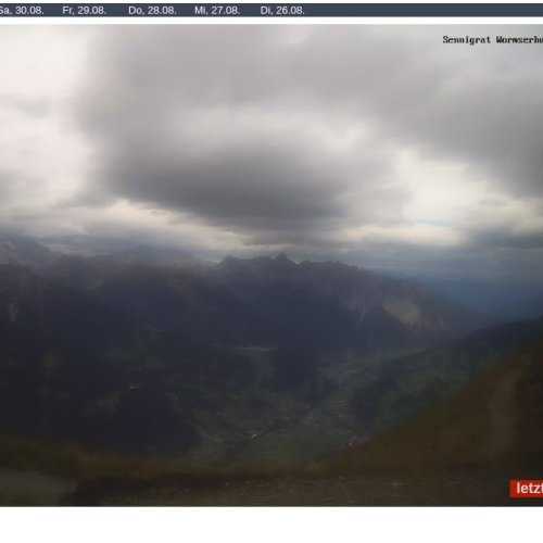 Wormserhütte Webcam Live: Alpine Panoramas from Schruns-Tschagguns, Austria