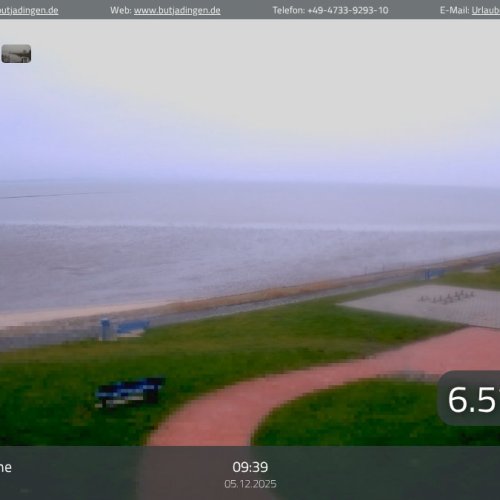 Eckwarderhörne Live Webcam: Wadden Sea Views in Butjadingen