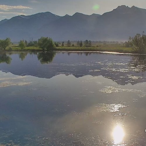Mission Mountain Range Live View
