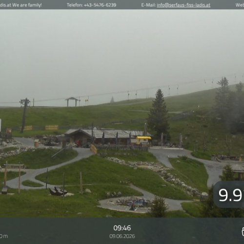 Experience the Scenic Beauty of Serfaus: Live View from Murmliwasser