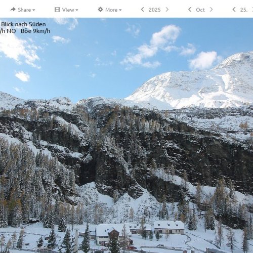 Kolm-Saigurn Live Webcam: Rauris Valley & Alpine Views