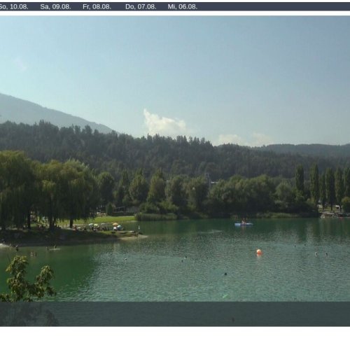 Baggersee Roßau Live Webcam: Alpine Views Near Innsbruck