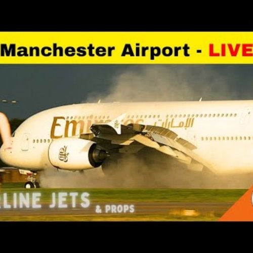Manchester Airport Live Aviation Cam: Plane Spotting UK