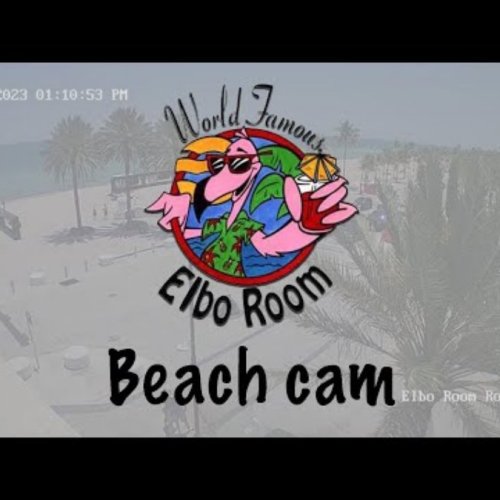 Fort Lauderdale Beach Live Cam: Elbo Room Patio View