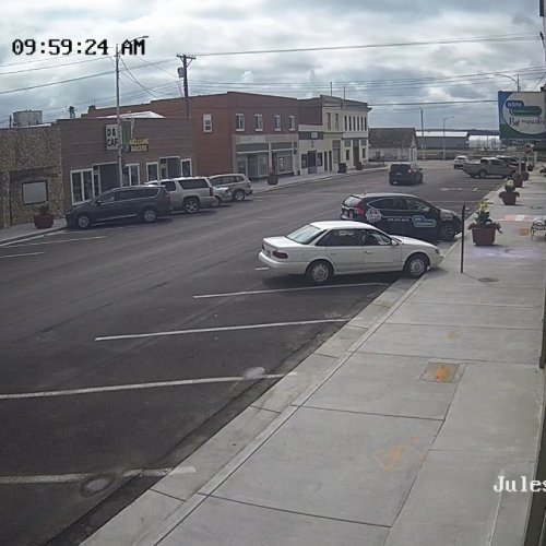 Julesburg, Colorado Live Stream: Downtown Main Street View