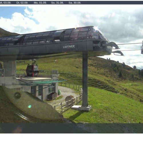 Stiergarten Mountain Station Live Webcam in Sesto, Dolomites