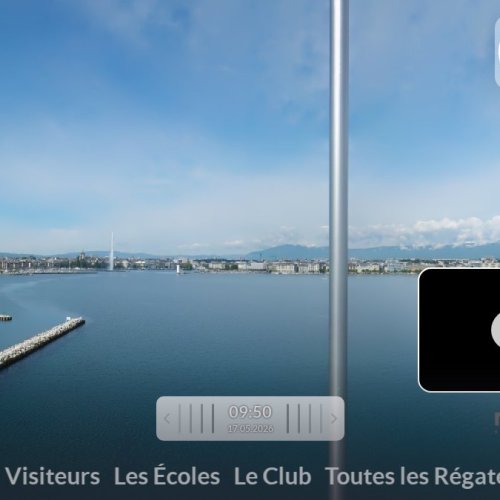 Société Nautique de Genève Marina Webcam
