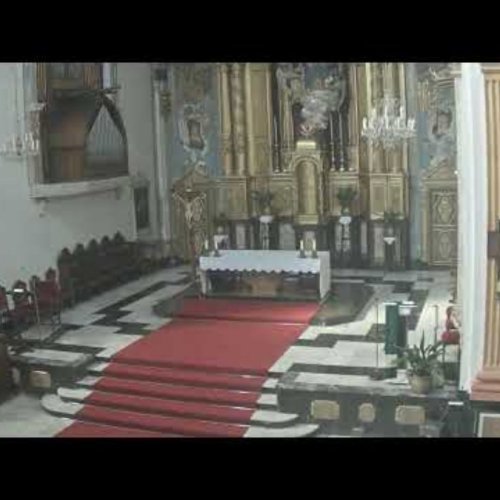 Live Santa Maria Church View, Cocentaina, Spain