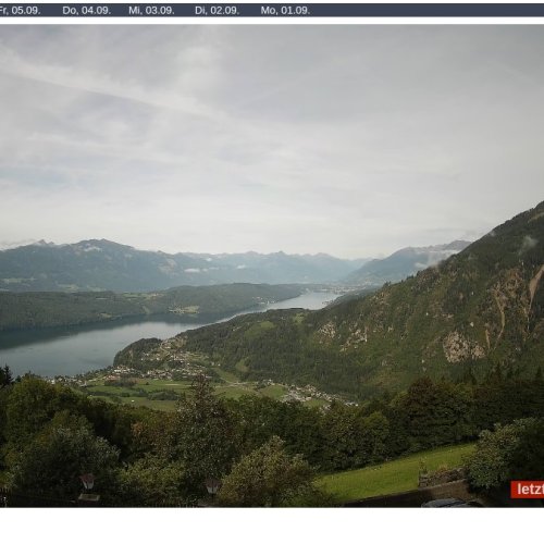 Döbriach Millstätter See Live Webcam: Panoramic Alpine Views