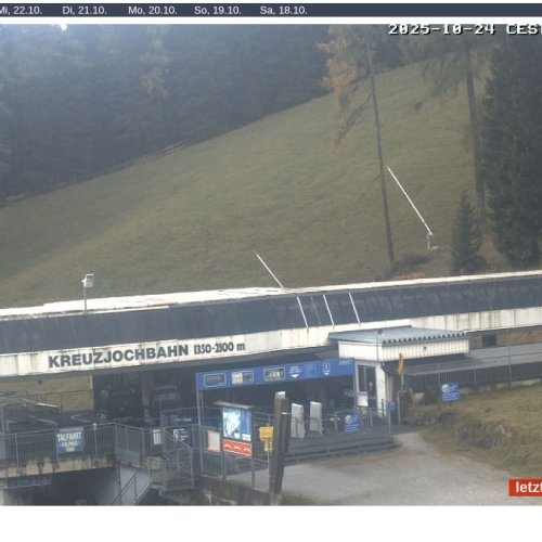 Live Webcam: Mittelstation Froneben, Fulpmes – Stubaital Ski & Hiking Views