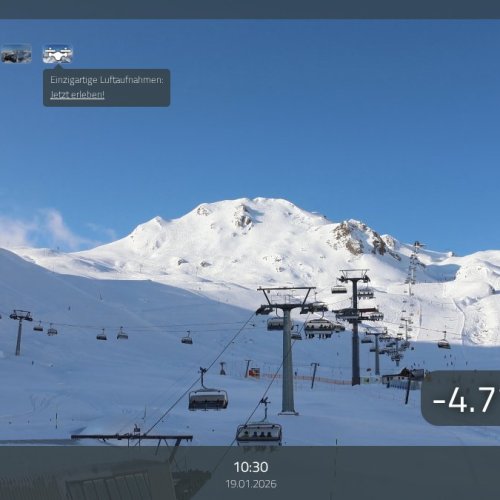 Samnaun Alp Trida Live Webcam: Swiss Alps Ski Panorama
