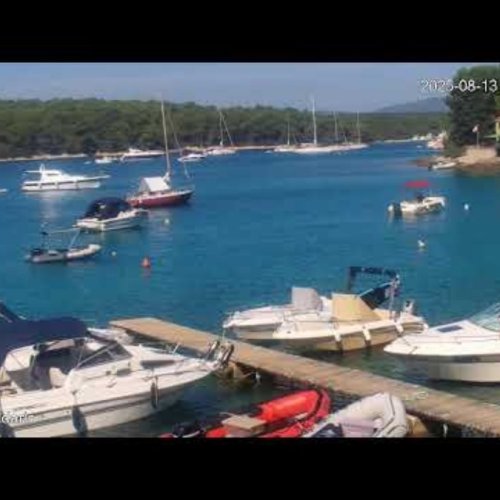 Baldarin Bay Live Cam: Punta Križa, Croatia