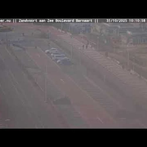 Zandvoort Beach Boulevard Live Webcam, Netherlands