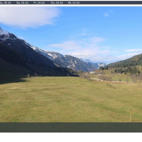 Live Webcam Rauris Bodenhaus: Alpine Views of Raurisertal Valley