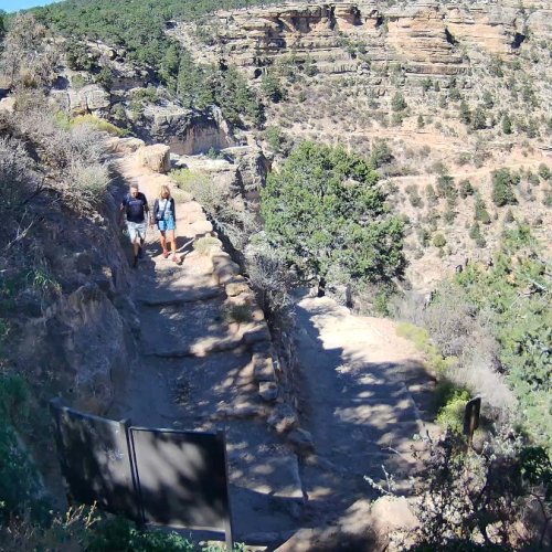 Bright Angel Trail Grand Canyon Live Webcam