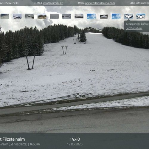 Panoramaresort Filzsteinalm in Krimml, Austria - Live View