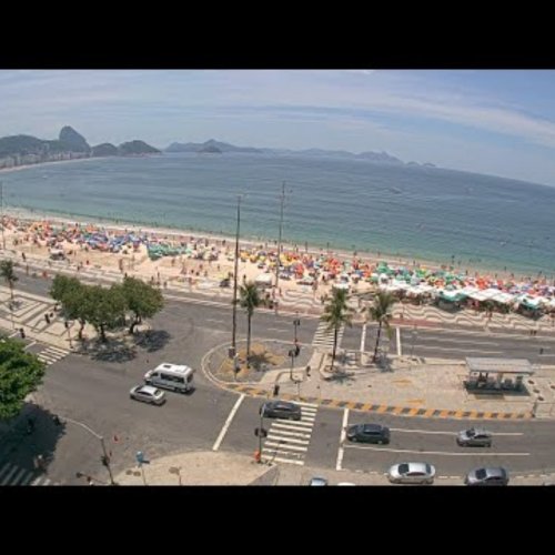 Copacabana Beach Live: Rio De Janeiro, Brazil Webcam