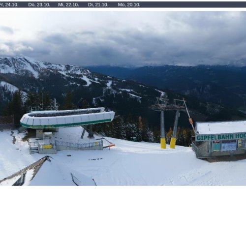 Hochwurzen Bergstation Live: Schladming Alpine Webcam