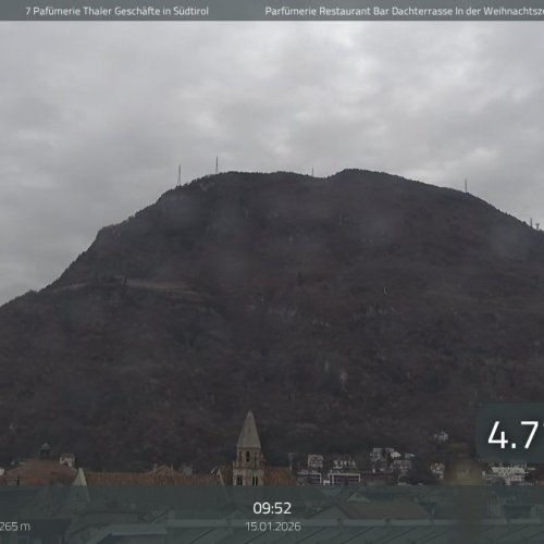 Bolzano Mountain Panorama Live: Thaler Parfümerie View