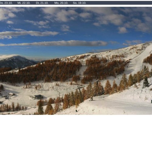 Großeck Sender Bergstation Live: Mauterndorf Ski Resort Webcam