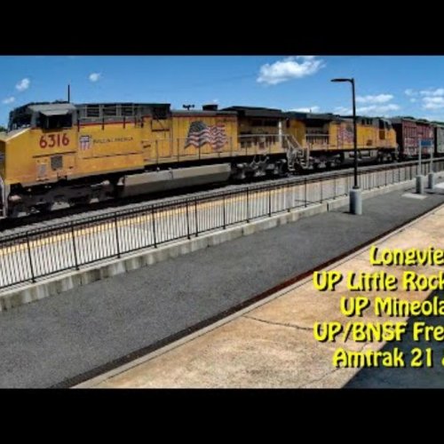 Longview East Railyard Trains | Live Train Cam