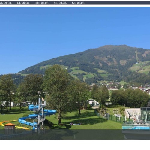 Therme Fügen Live Webcam: Alpine Leisure & Ziller Valley Views