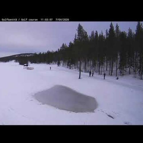 Levi Ski Resort Golf Course in Sirkka, Finland: A Serene Winter Wonderland