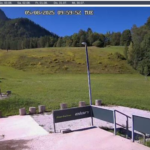 Mojstrana Valley Live Webcam: Julian Alps, Slovenia